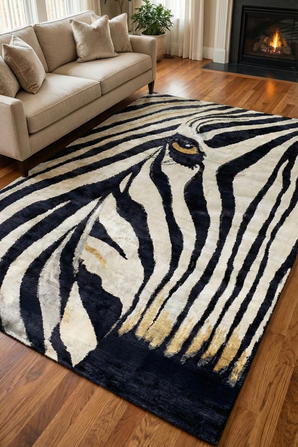 Килим Zebra 170 X 240 casamania.com.ua metro 80153 91