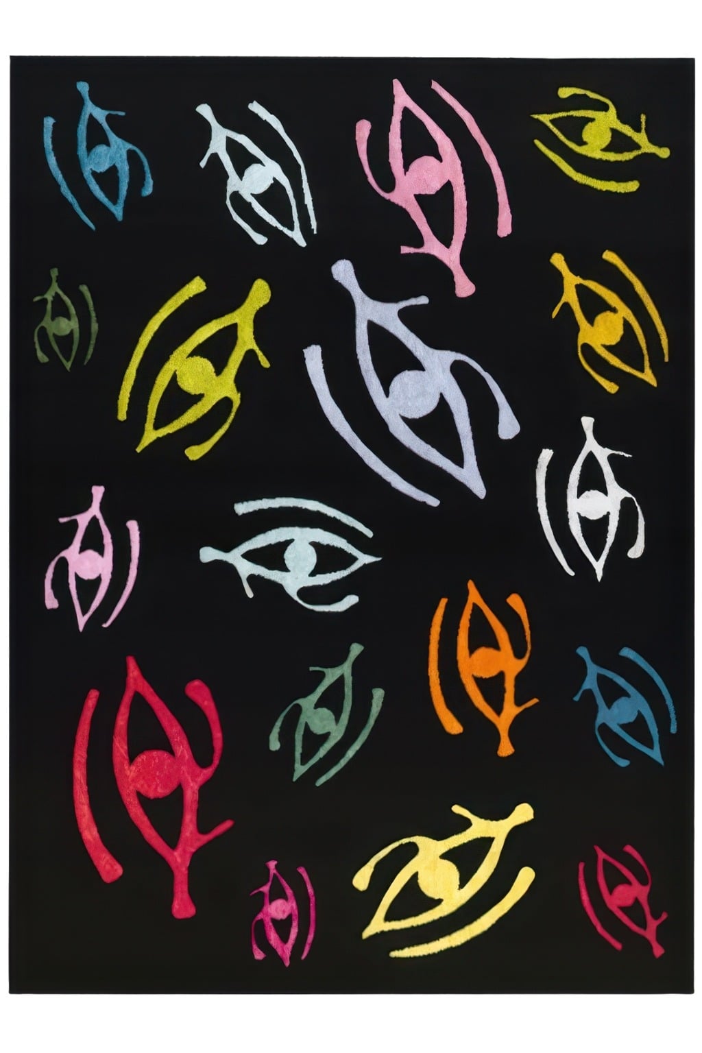 Килим Eyes 160 X 200 casamania.com.ua metro 80153 89
