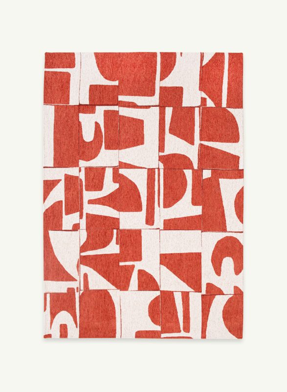 Килим Papercut Rust 9364
