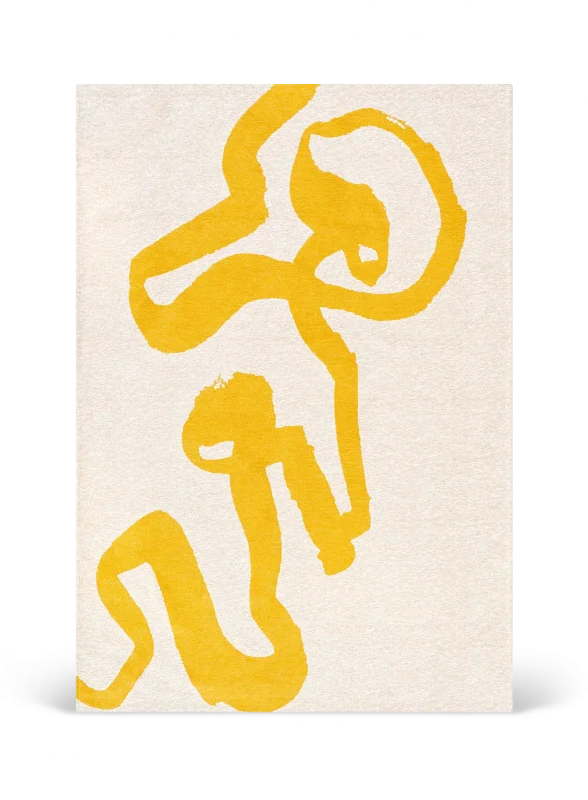 Килим Ribbon Pure Yellow 2084