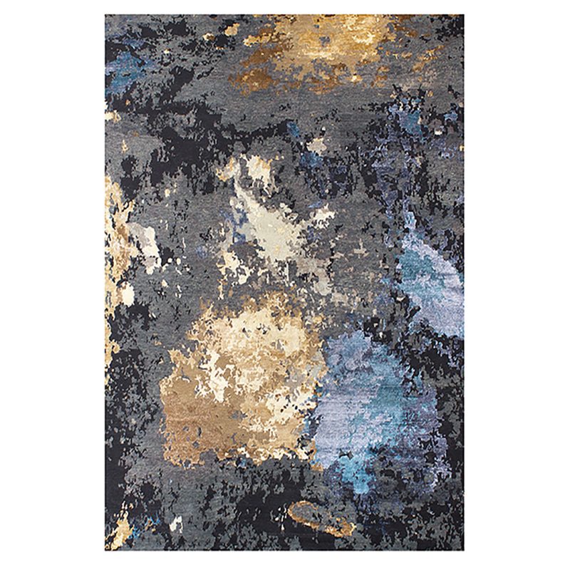Килим Elite Charcoal Blue/Gold