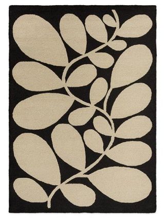 Килим Orla Kiely Sycamore Black