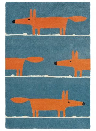 Килим Scion Mr Fox Denim
