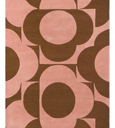 Килим Orla Kiely Prism Flower Pink/Terracotta