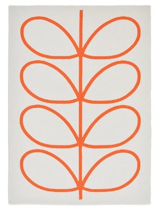 Килим Orla Kiely Giant Linear Stem Persimmon