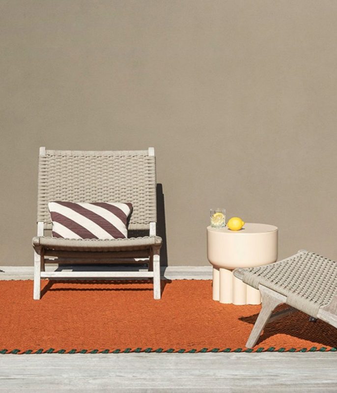 Килим Lace Tricolore Terra Rust Green