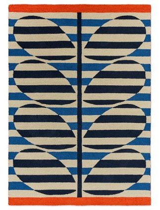 Килим Orla Kiely Stripy Stem Azure