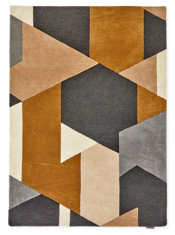 Килим Harlequin Popova Caramel Slate Shell