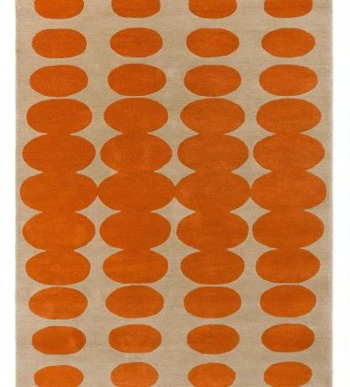 Килим Orla Kiely Optical Oval Orange/Sand