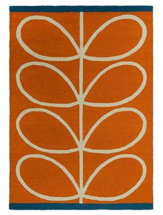 Килим Orla Kiely Linear Stem Orange