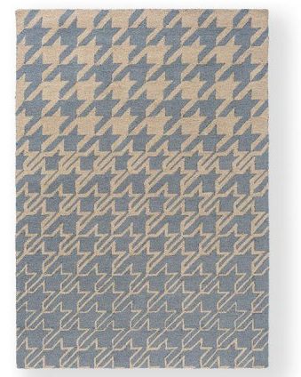 Килим Ted Baker Houndstooth Washed Blue