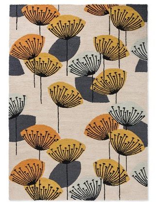 Килим Sanderson Dandelion Clocks Ochre Silver