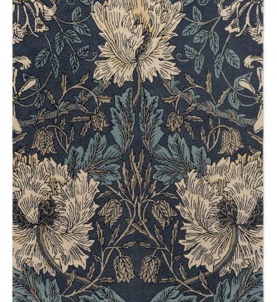 Килим Morris & Co. Honeysuckle & Tulip Woad Thyme