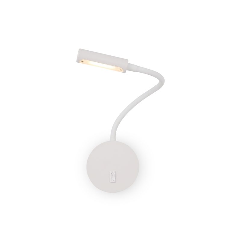 Бра LED 3 Вт 3000K, білий, 10×47 см