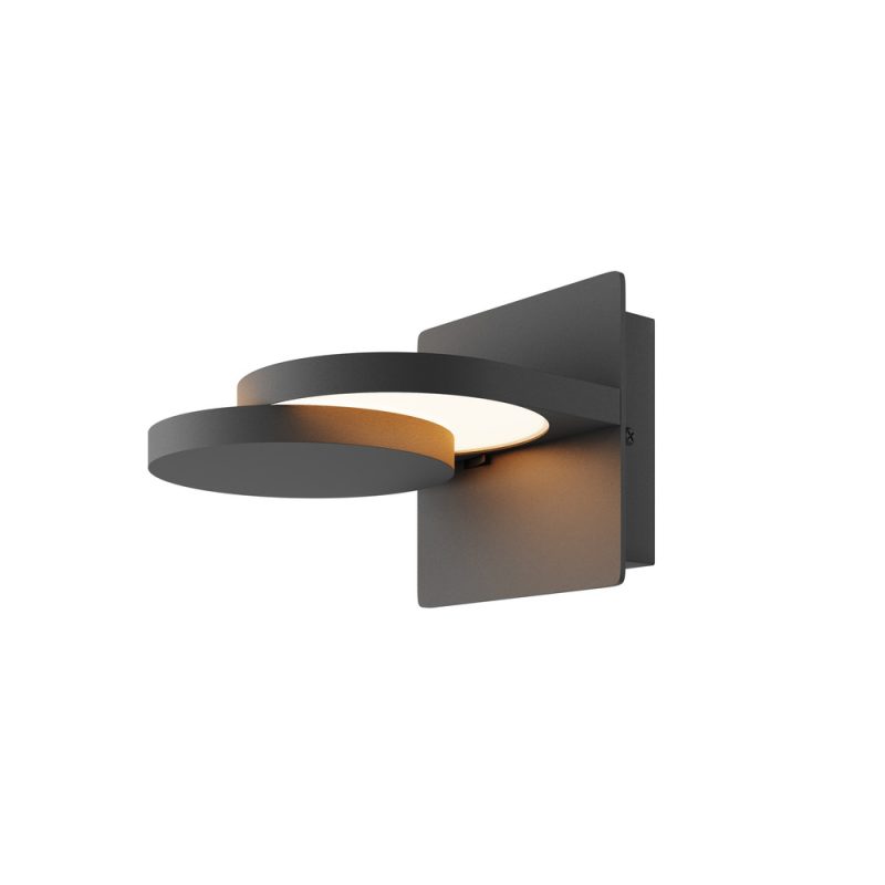 Бра LED 12 Вт 3000K, чорний, 12×12 см