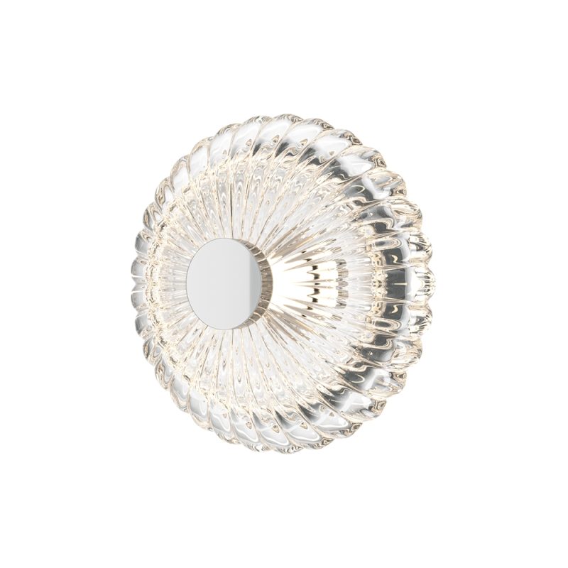 Бра LED 4 Вт 4000K, хром, 18×18 см