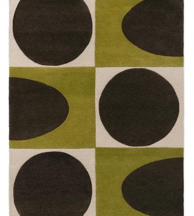 Килим Orla Kiely Spot Square Walnut/Lichen