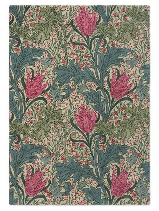 Килим Morris & Co. Lent Lily Plum Bayleaf