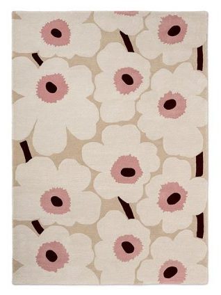 Килим Marimekko Unikko Beige-Pink