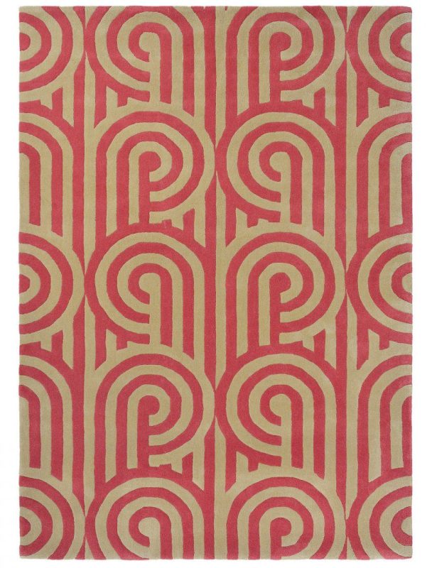 Килим Florence Broadhurst Turnabouts Claret