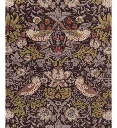 Килим Morris & Co. Strawberry Thief Grape