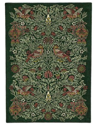 Килим Morris & Co. Bird Thump Green