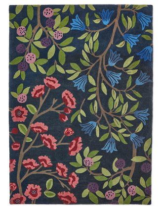 Килим Sanderson Foraging Indigo