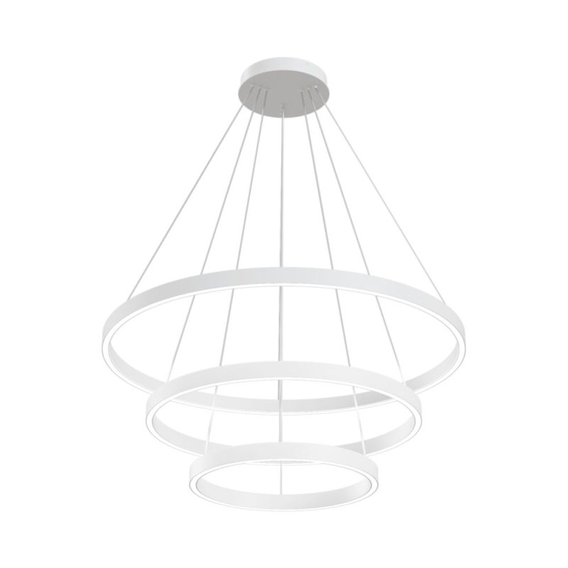 Люстра LED 115 Вт 4000K, білий, Ø80 см