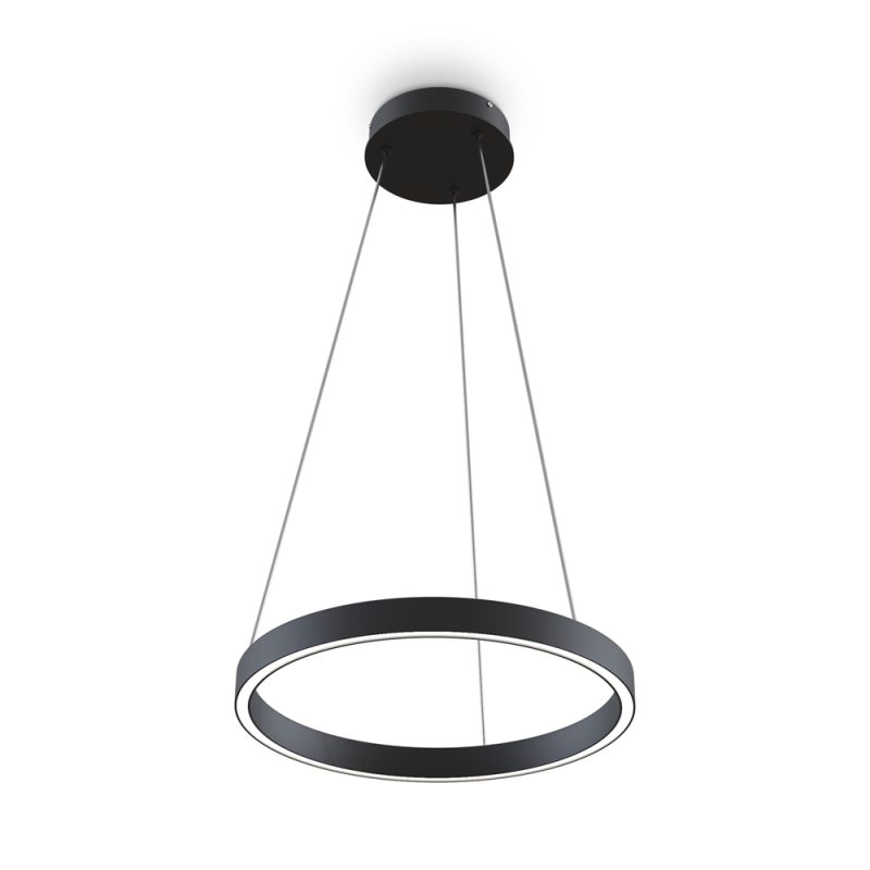 Люстра LED 25 Вт 4000K, чорний, Ø40 см