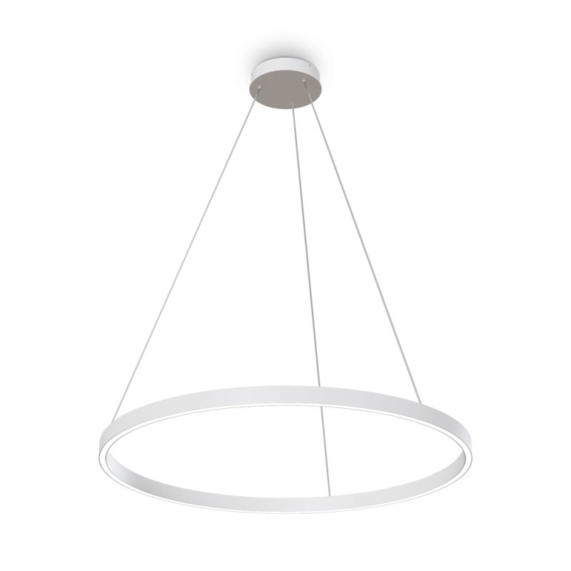 Люстра LED 51 Вт 4000K, білий, Ø80 см