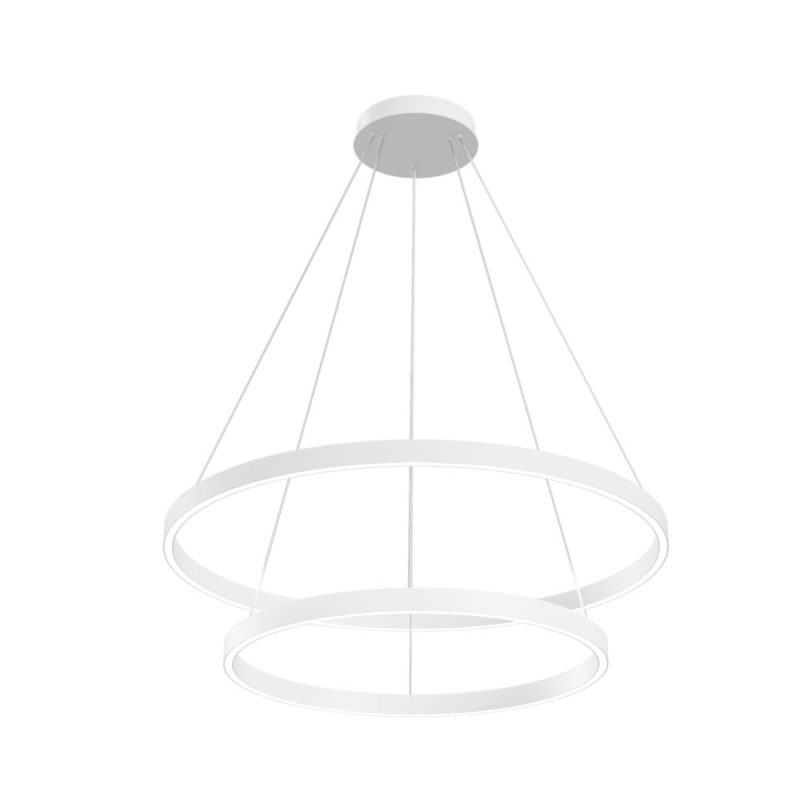Люстра LED 88 Вт 4000K, білий, Ø80 см