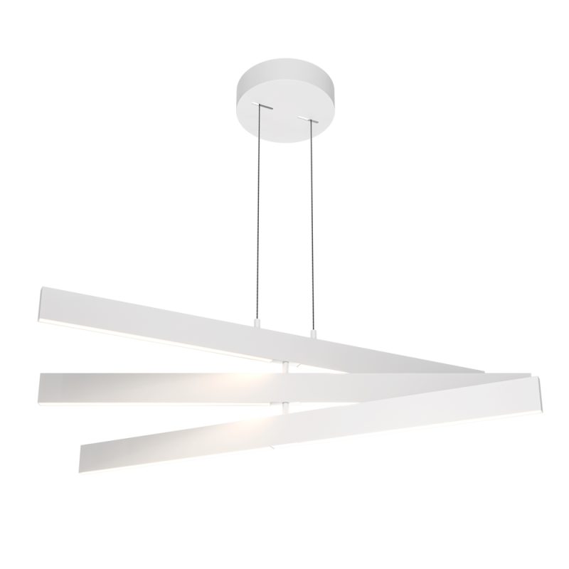 Люстра LED 48 Вт 4000K, білий, Ø80 см