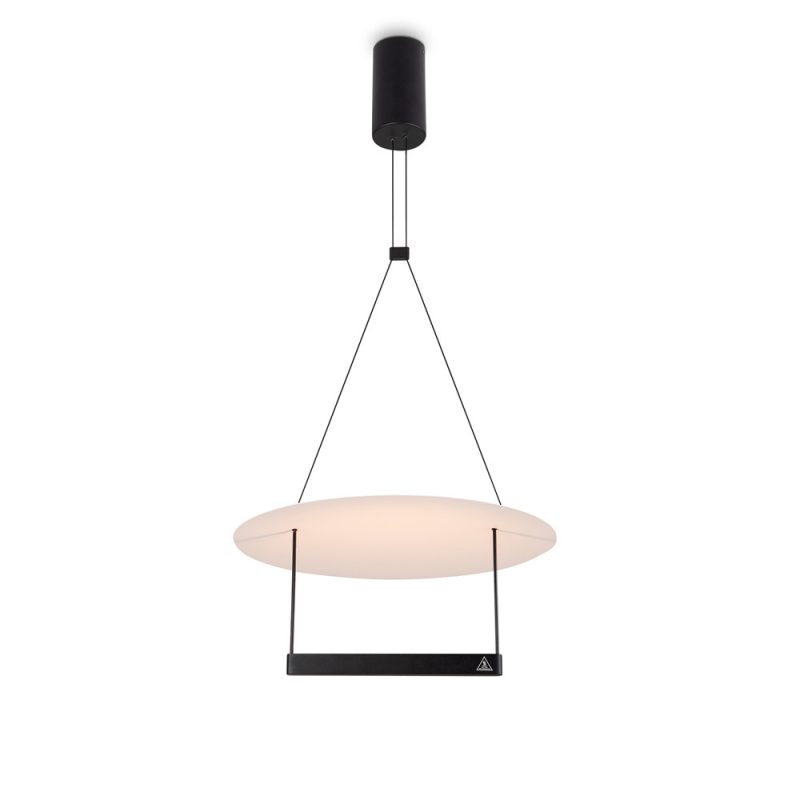 Люстра LED 23 Вт 3000K, чорний, Ø42 см