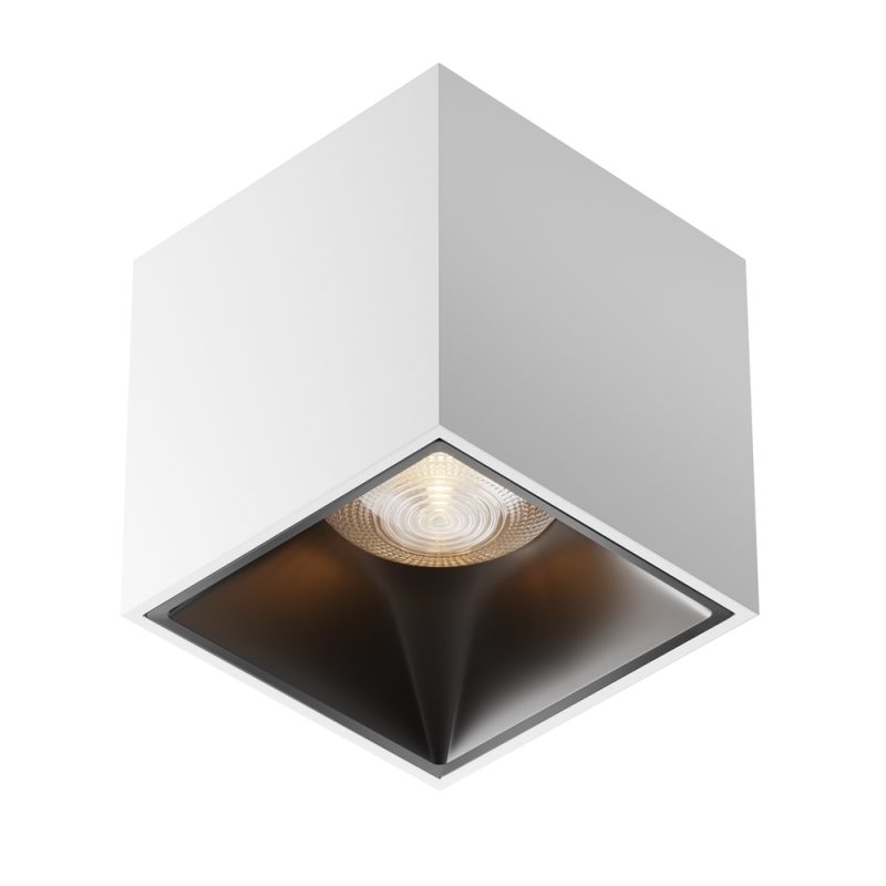Накладний світильник LED 12 Вт 3000K, білий, 7×7 см