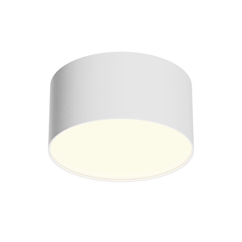 Стельовий світильник LED 12 Вт 3000K, білий, Ø12 см