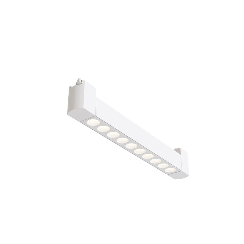 Трековий світильник LED 10 Вт 4000K, білий, H 5,5 см