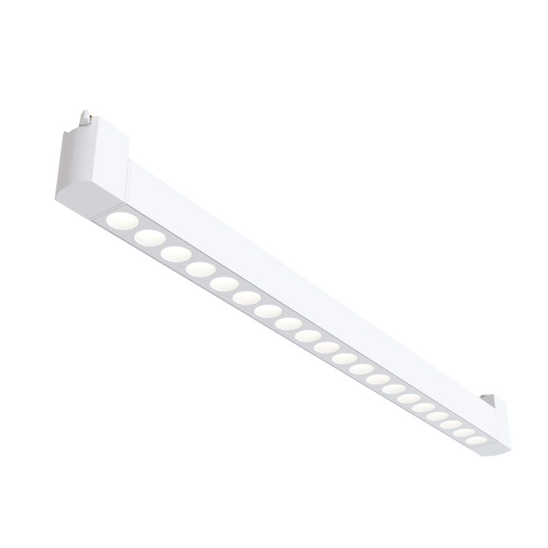 Трековий світильник LED 20 Вт 4000K, білий, H 5,5 см