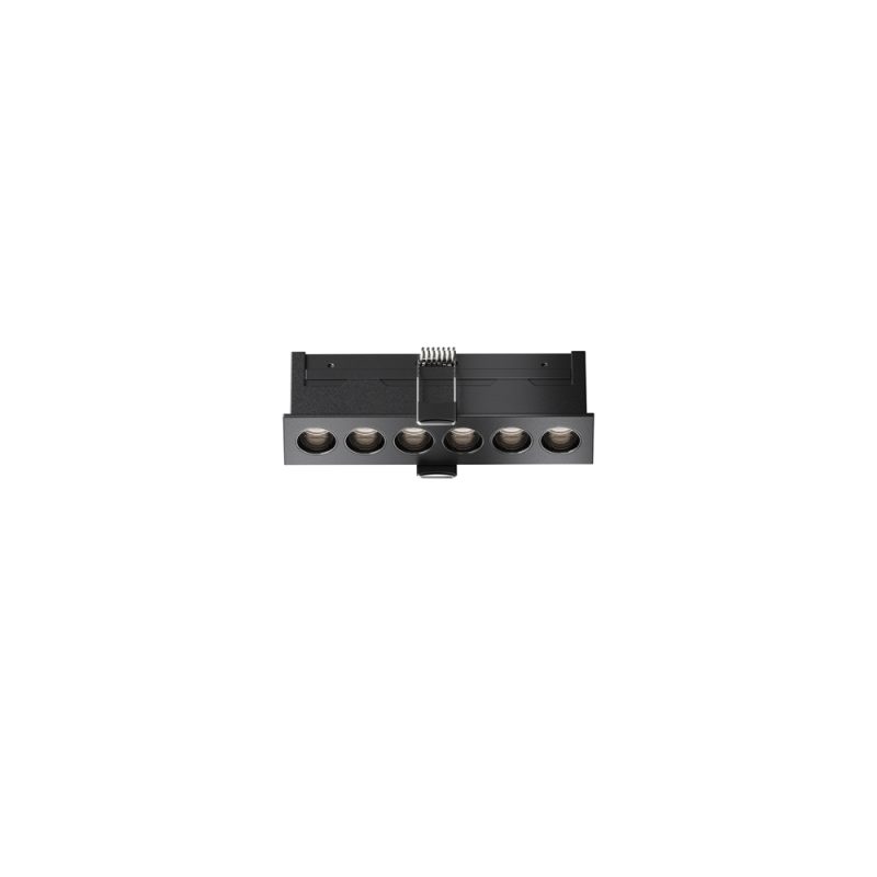 Вбудований світильник LED 12 Вт, чорний, 3×4 см